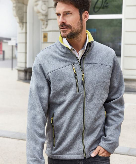 Moška dvoslojna softshell jakna James & Nicholson JN 1148