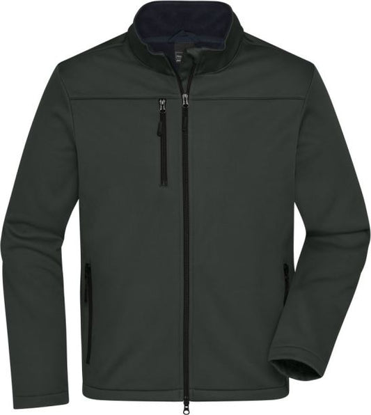 Moška reciklirana troslojna softshell jakna James & Nicholson JN 1172