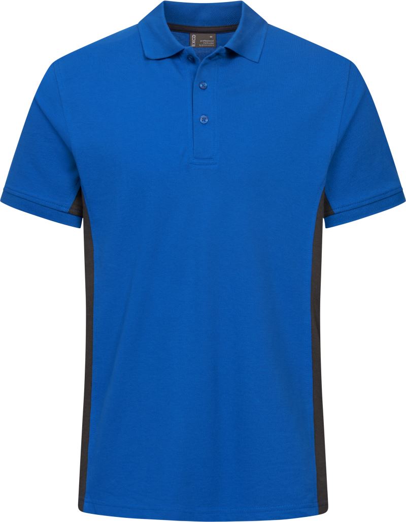 Unisex Contrast delovna oblačila polo - EXCD Promodoro – royal/charcoal