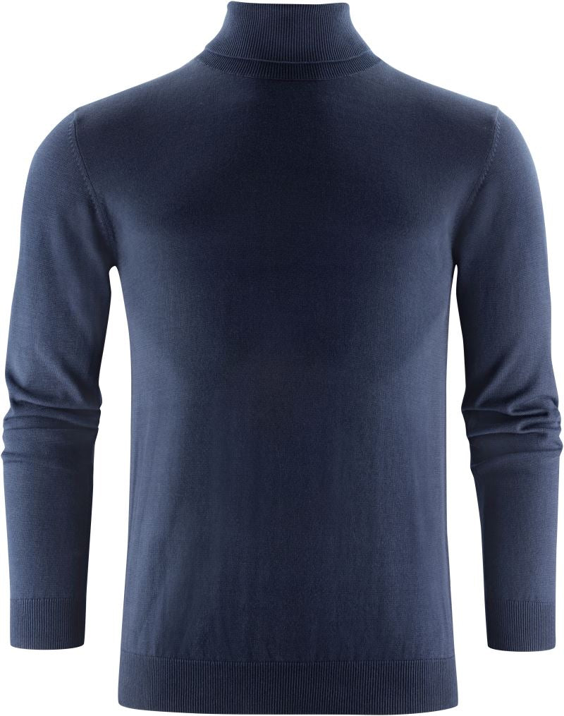 Moška Turtleneck Pullover James Harvest – Mornarsko modra