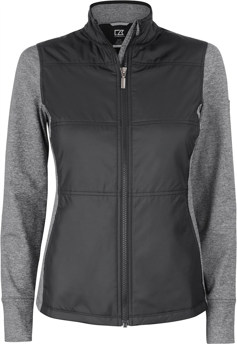 Ženska raztegljiva hibridna jakna Cutter & Buck Stealth Jacket Women - Črna