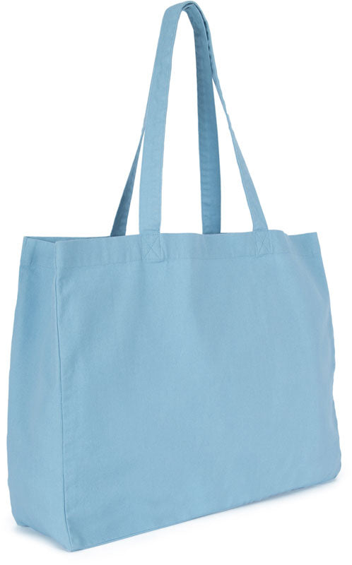 Unisex large Bag KiMood – washed dream blue