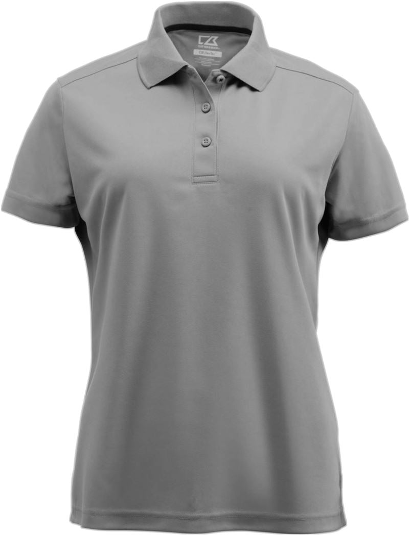 Ženska Functional polo Cutter & Buck – light grey