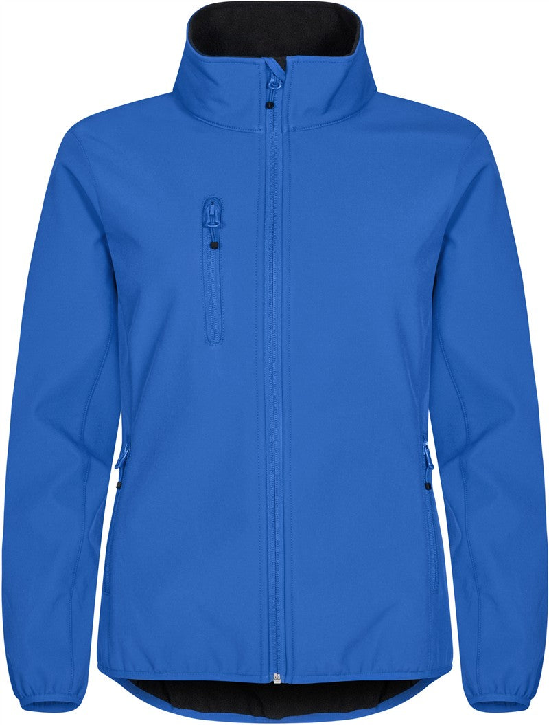 Ženska trislojna softshell jakna Clique Classic Softshell Jkt W - Kraljevsko modra