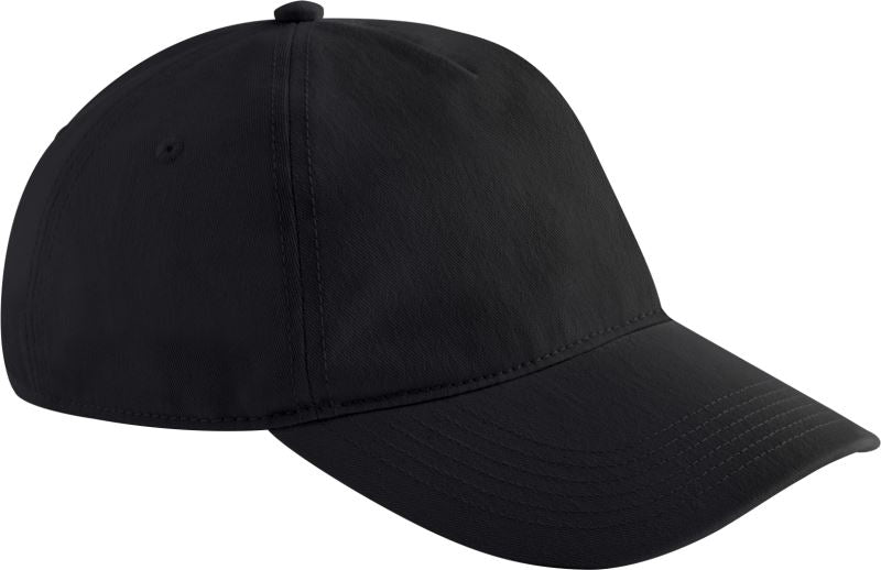 Unisex 5 Panel kapa "Leisure" Beechfield – Črna