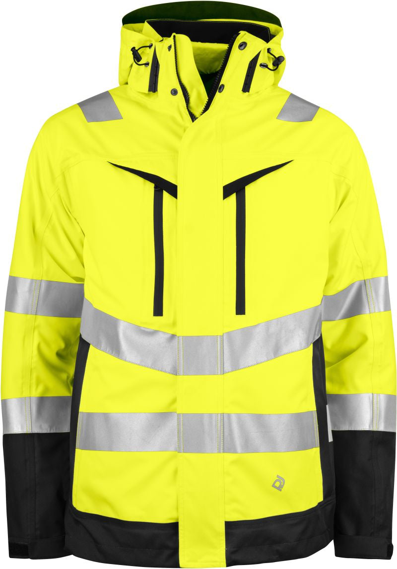 Unisex 3-in-1 Safety jakna Projob – hi vis yellow/black