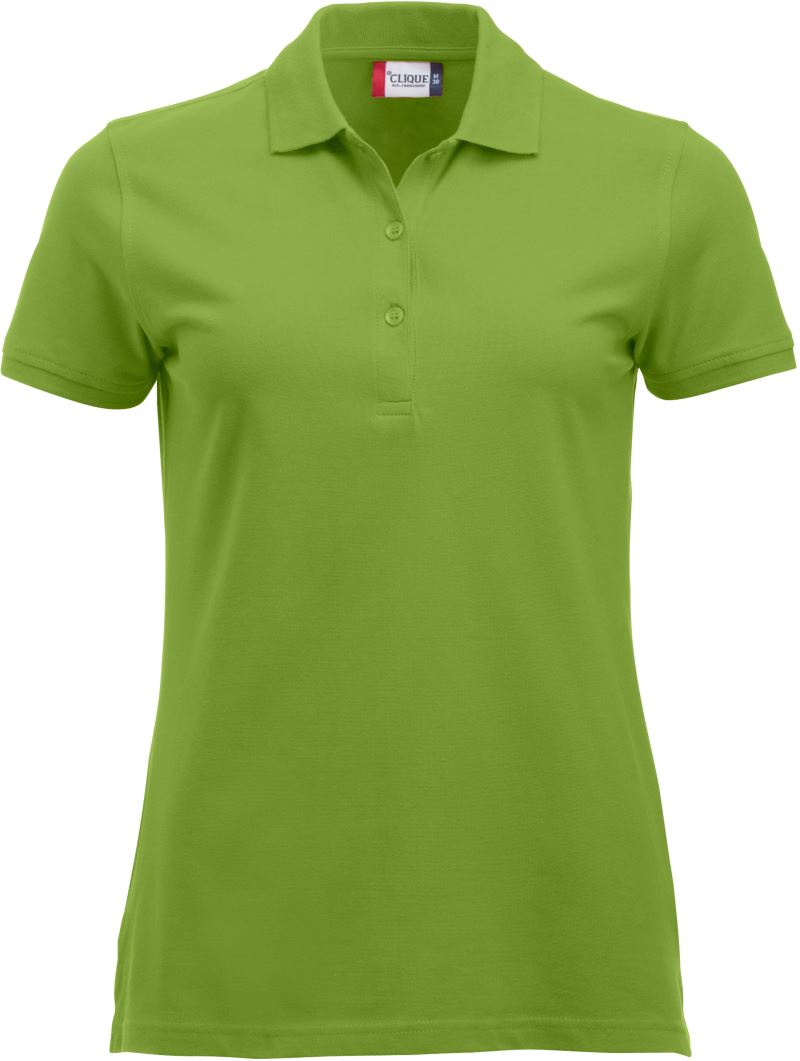 Ženska težji Piqué polo Clique – light green