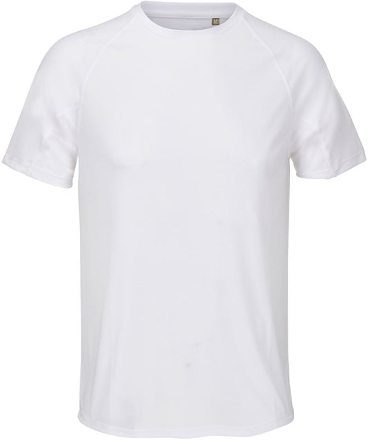 Moška Raglan Sport Shirt SOL's Collection – Bela