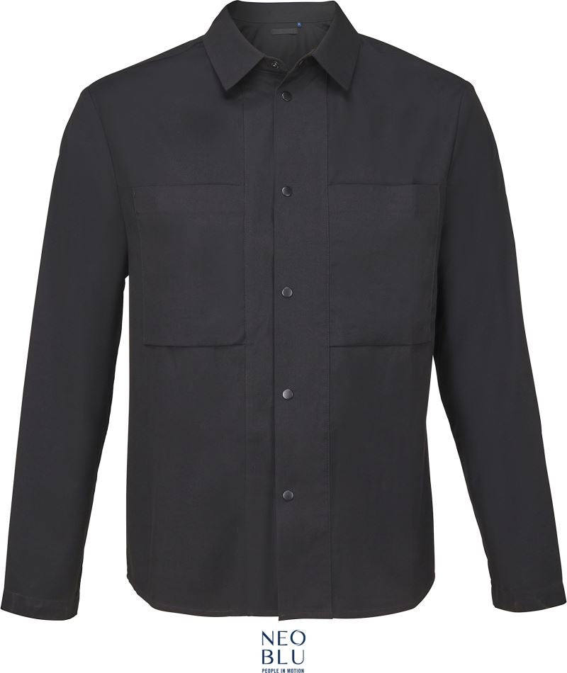 Unisex shirt jakna NEOBLU – deep black