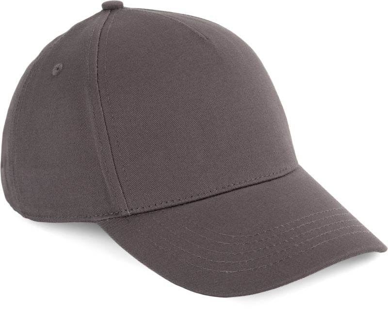 Unisex 5 Panel kapa Kariban – magnet grey