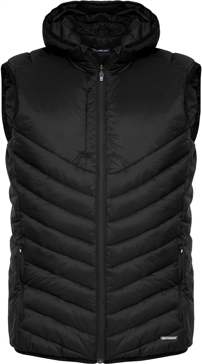 Moški prešit brezrokavnik Cutter & Buck Mount Adams Vest Men - Črna