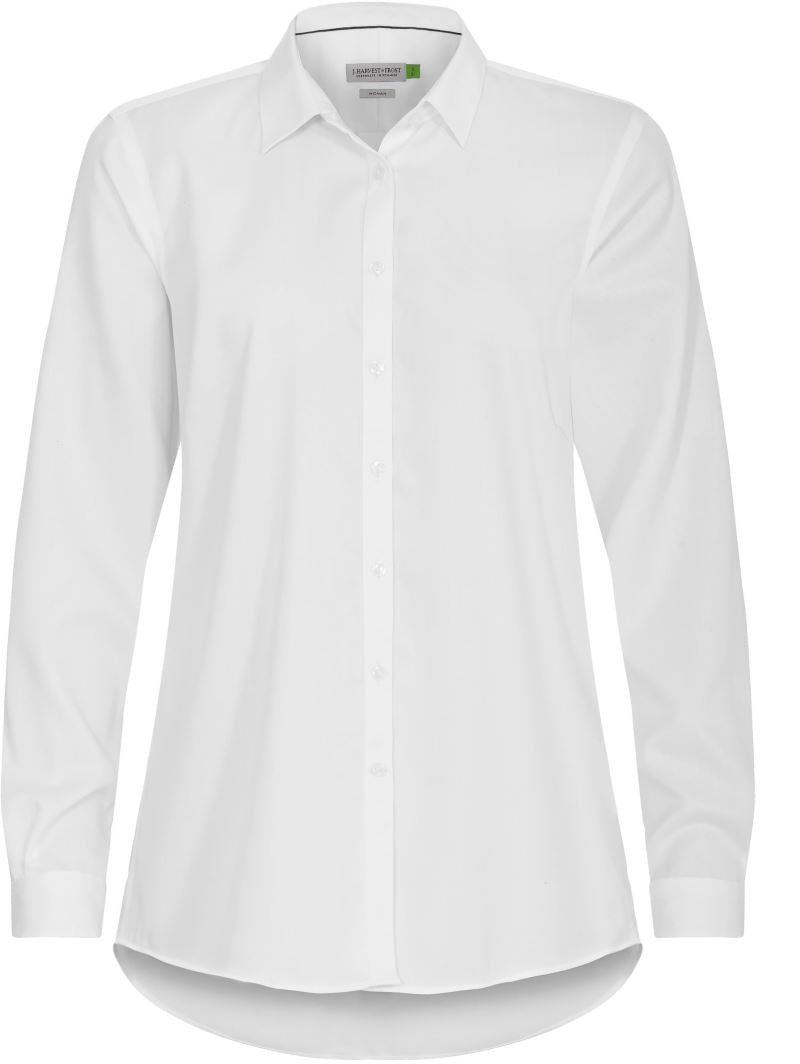 Ženski non-iron blouse dolgi rokav J.Harvest & Frost – Bela