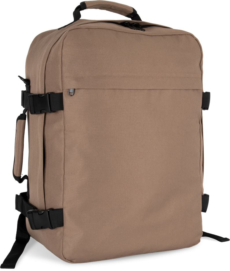 Unisex travel Backpack KiMood – cashew brown