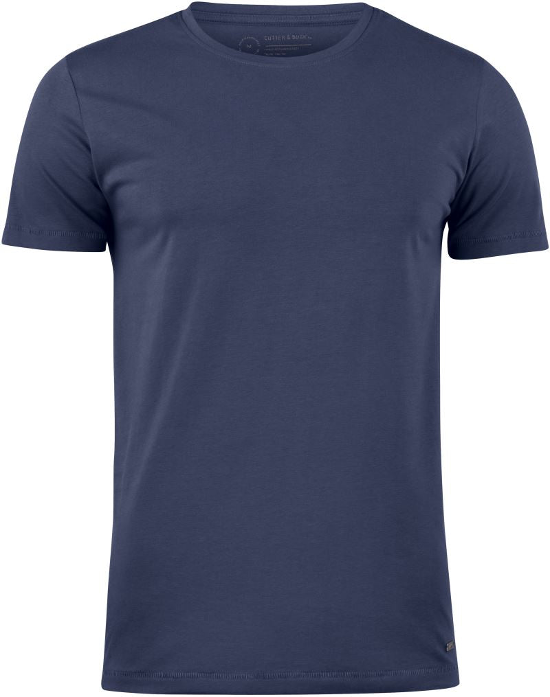 Moška Stretch majica Cutter & Buck – dark navy