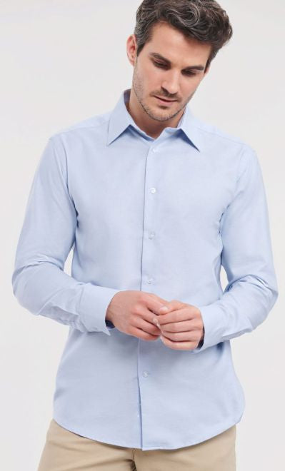 Moška Oxford srajca z dolgimi rokavi Russell 922M