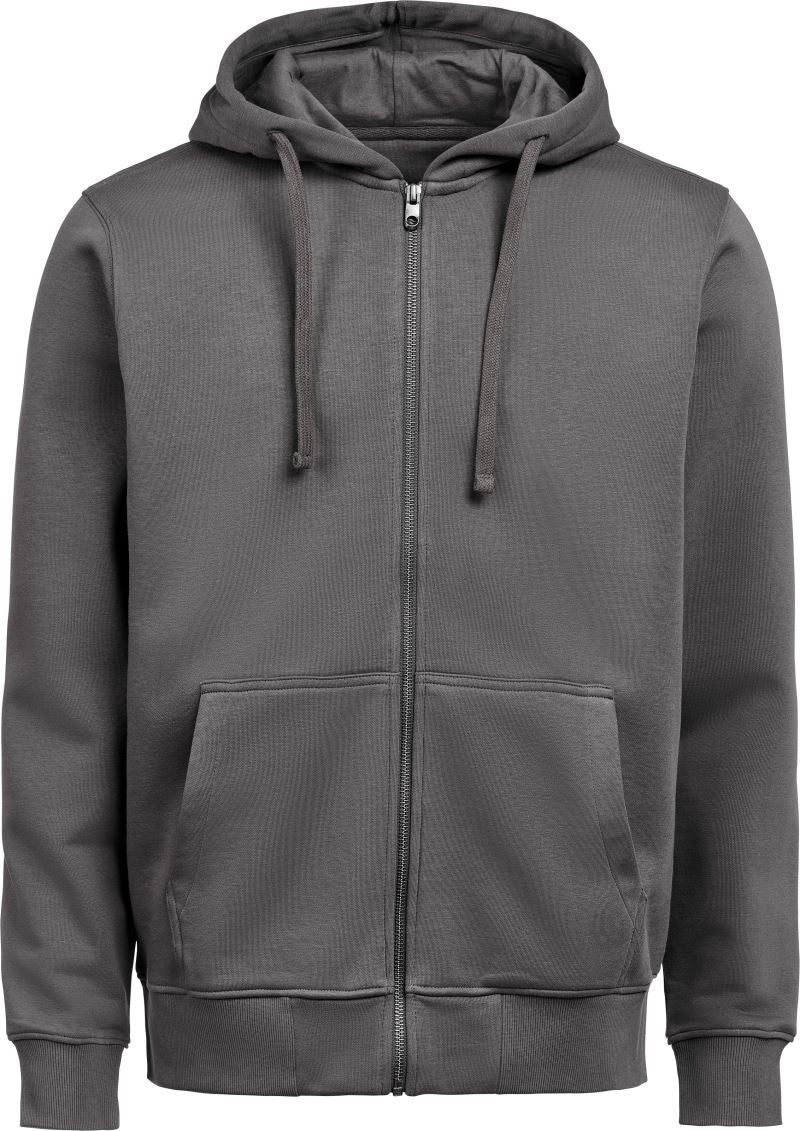 Unisex težji Unisex s kapuco jopica Untagged Movement – charcoal