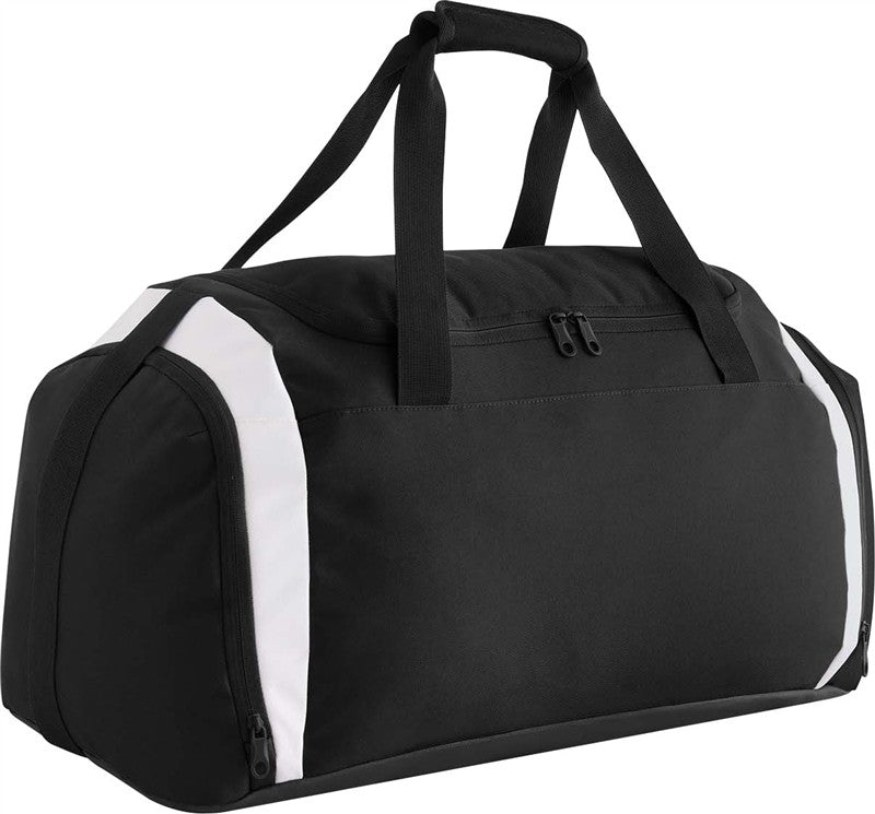 Športna potovalna torba Teamwear BagBase BG 572 v barvi Črna/bela