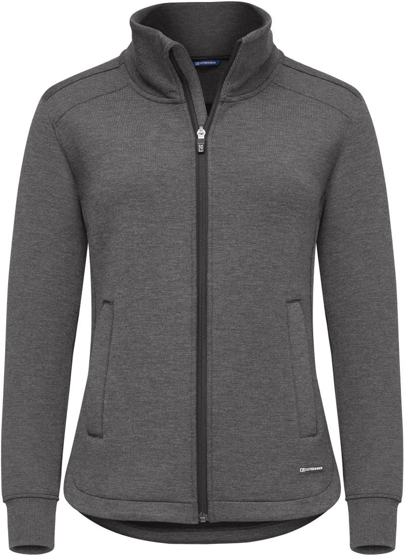 Ženska Cardigan Cutter & Buck – anthracite melange