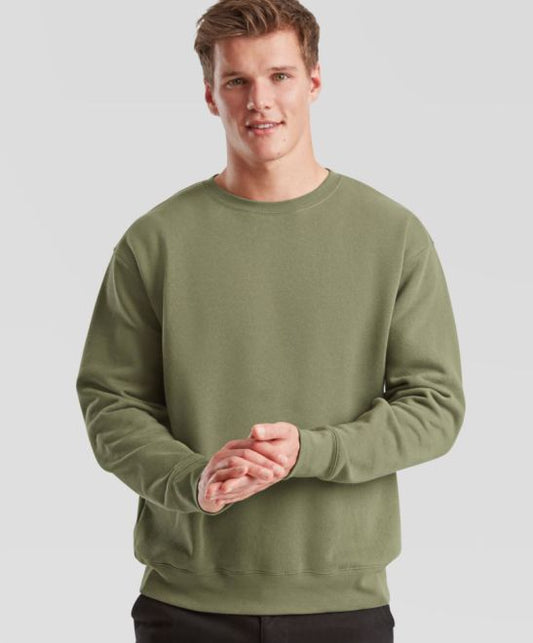 Moški pulover Fruit of the Loom Premium Set-In - glavna slika