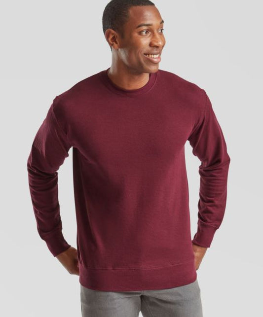 Moški pulover Fruit of the Loom Lightweight Set-In - glavna slika
