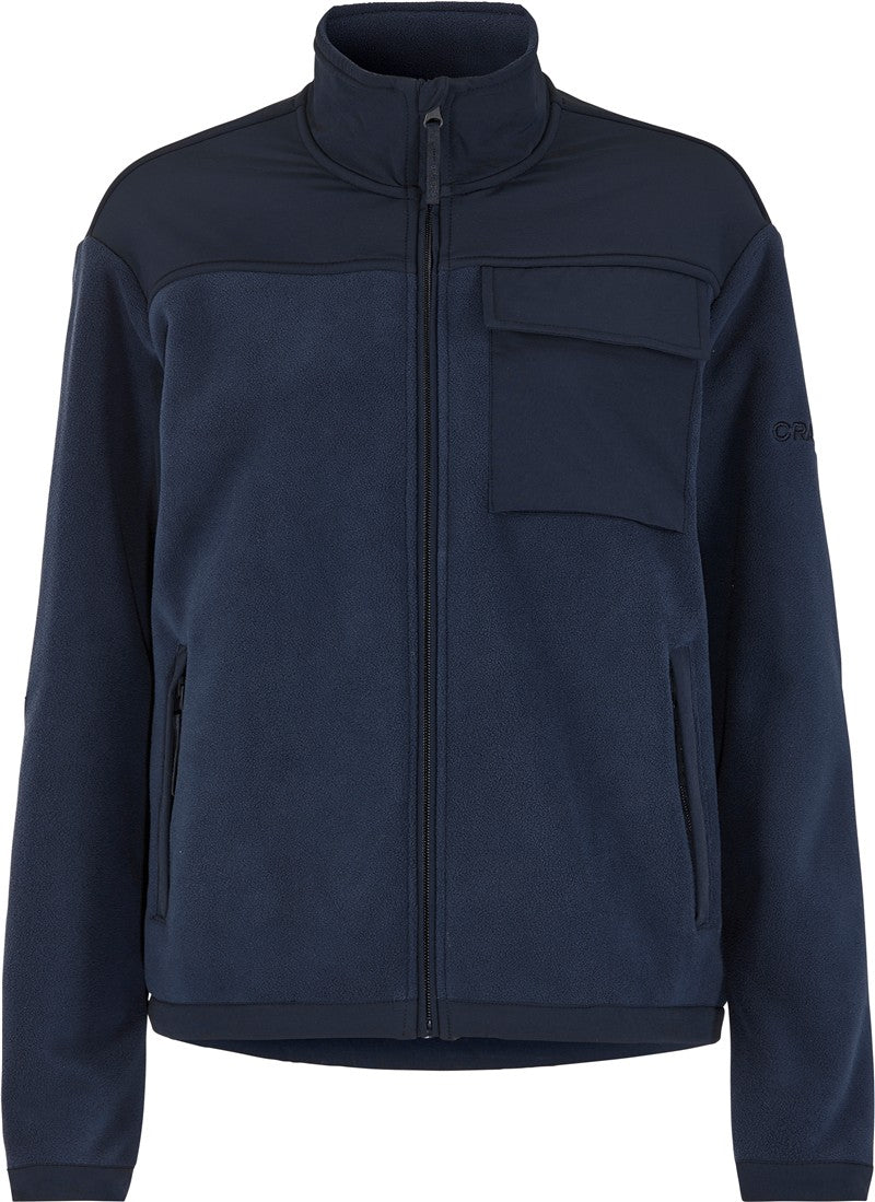 Ženska jakna iz flisa Craft Corporate Urban Fleece Jacket W - Živo oranžna