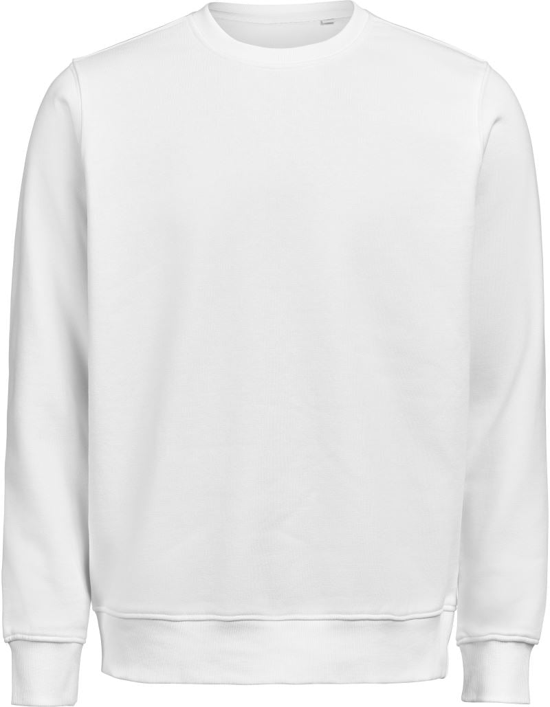 Unisex težji Unisex pulover Untagged Movement – Bela