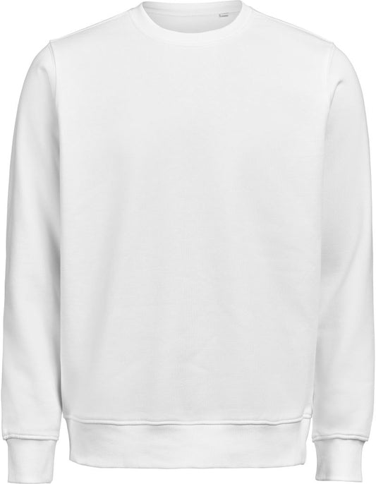 Unisex težji Unisex pulover Untagged Movement – Bela