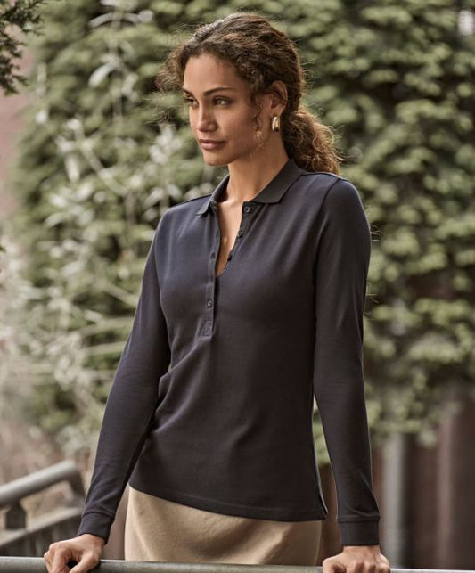 Ženska polo majica z dolgimi rokavi Tee Jays TJ 146