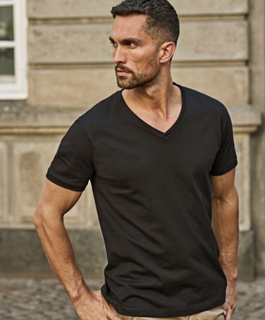 Moška modna majica z V-izrezom Tee Jays TJ 8006, glavna slika
