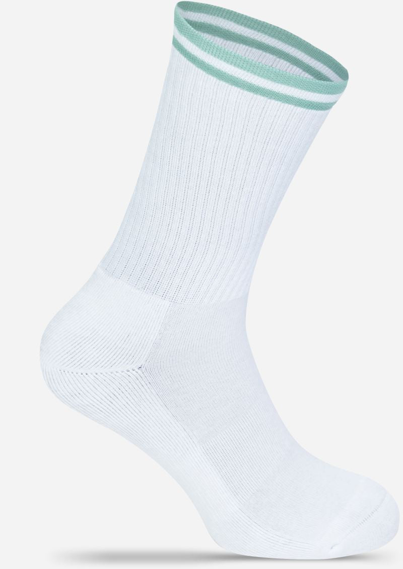 Unisex tennis Socks "Premium" Mr.Socks – white/mint