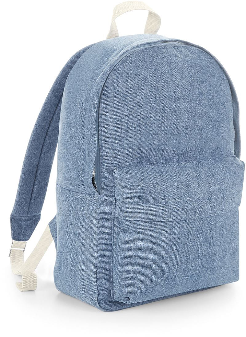 Denim nahrbtnik BagBase | BG641 z elegantnim dizajnom - oblekanadom