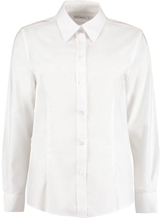 Oxford delovna bluza z dolgimi rokavi - Kustom Kit | KK 361 (6-24) - oblekanadom