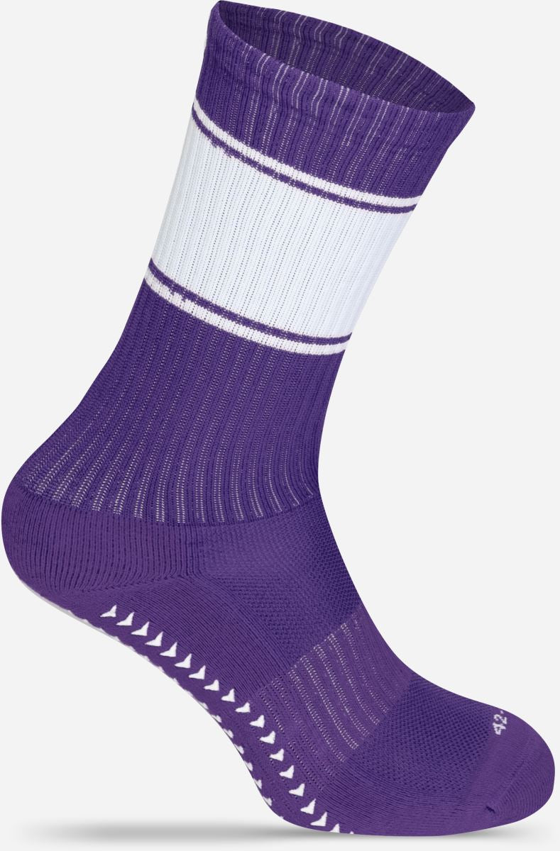 Unisex sport Socks "Ballersocks Klasična" Mr.Socks – purple/white