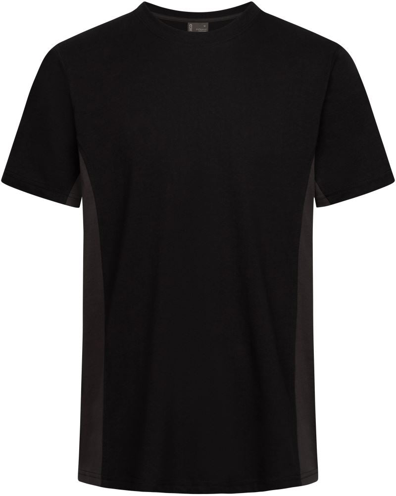Unisex Contrast delovna oblačila majica - EXCD Promodoro – black/charcoal