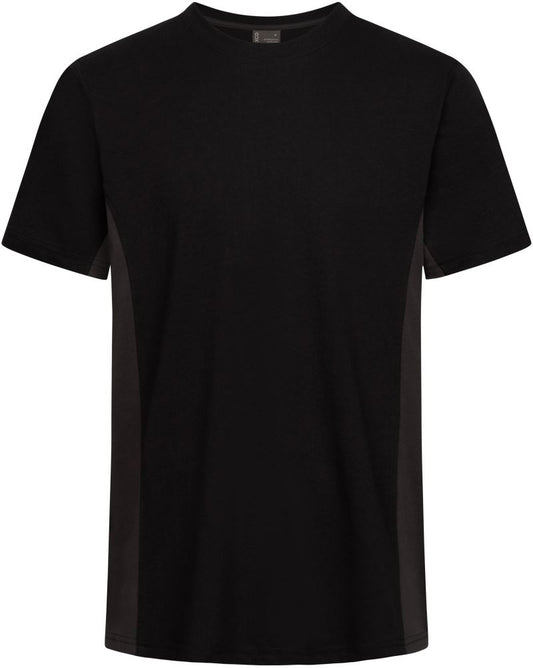 Unisex Contrast delovna oblačila majica - EXCD Promodoro – black/charcoal