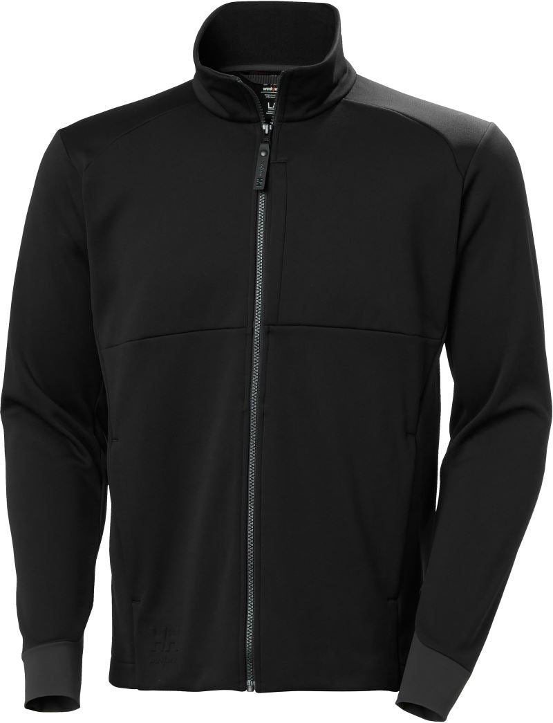 Unisex delovna oblačila flis jakna "Tech Midlayer" Helly Hansen – Črna