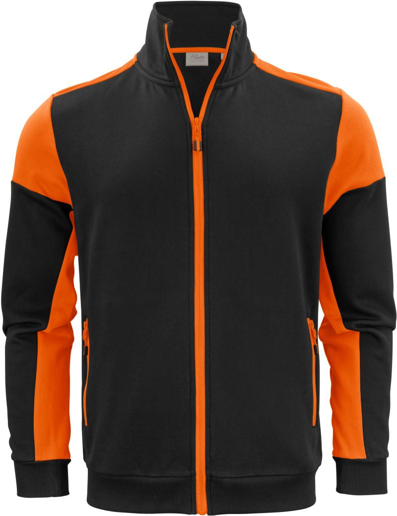 Moška jopica Printer – black/orange