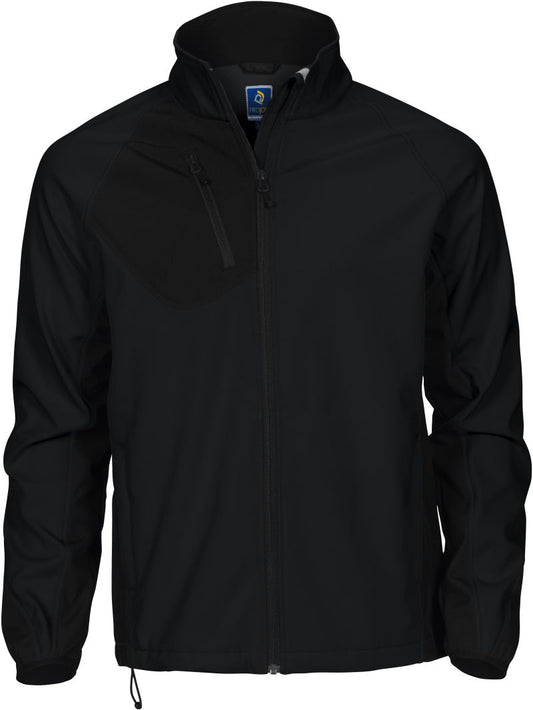 Unisex delovna oblačila softshell jakna Projob – Črna