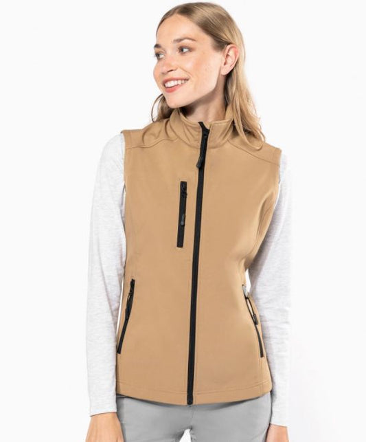 Ženski troslojni softshell telovnik Kariban K404
