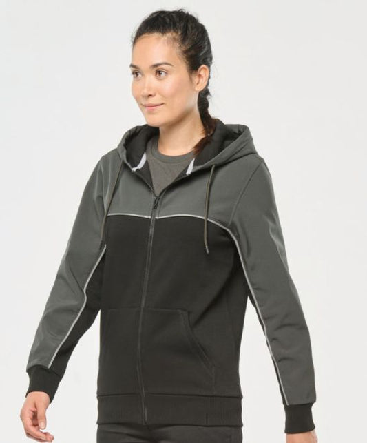 Troslojna delovna softshell jakna Kariban WK450