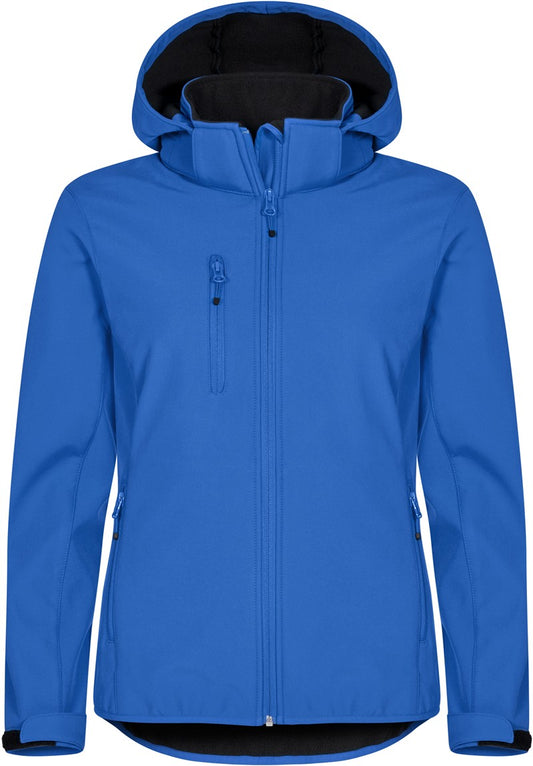 Ženska trislojna softshell jakna s kapuco Clique Classics Softshell Hoody W - glavna slika