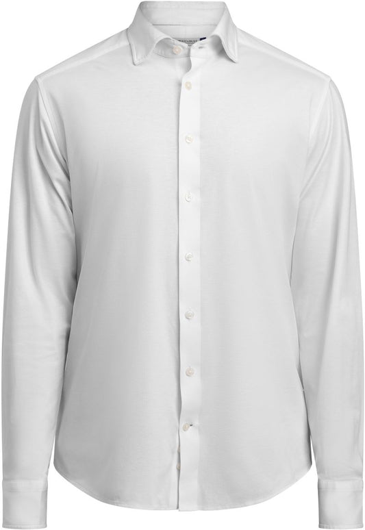 Moški interlock Shirt z dolgimi rokavi J.Harvest & Frost – Bela