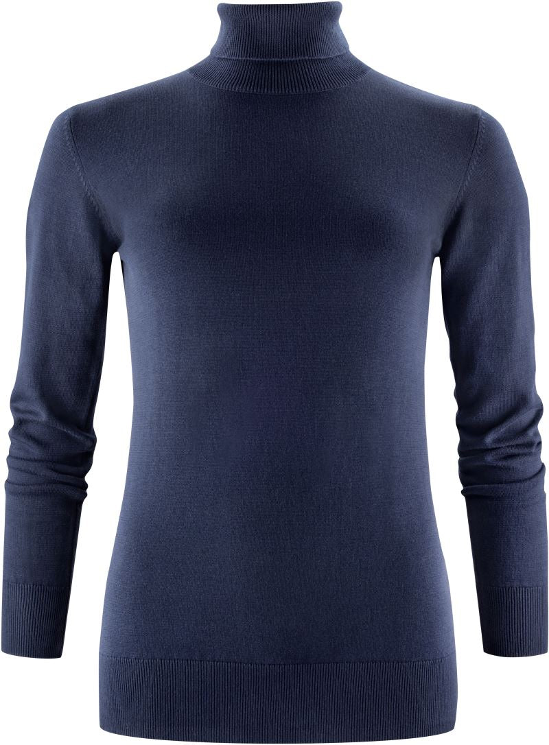 Ženski ladies Turtleneck Pullover James Harvest – Mornarsko modra