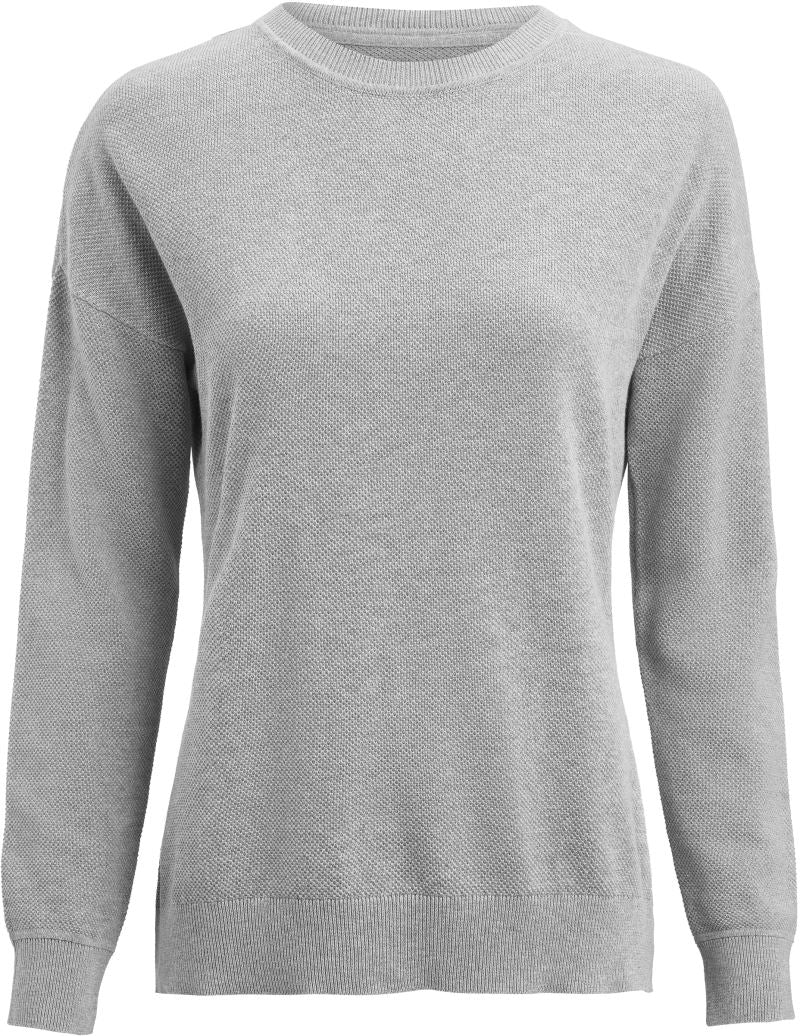 Ženska Knitted Pullover "Casual" James Harvest – grey melange