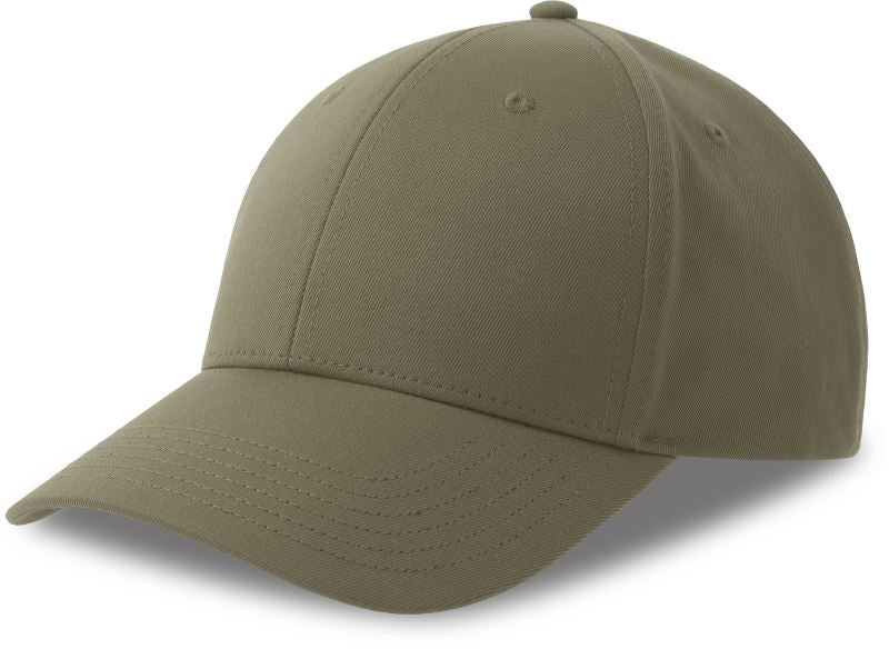 Unisex 6 Panel Baseball kapa Atlantis – olive