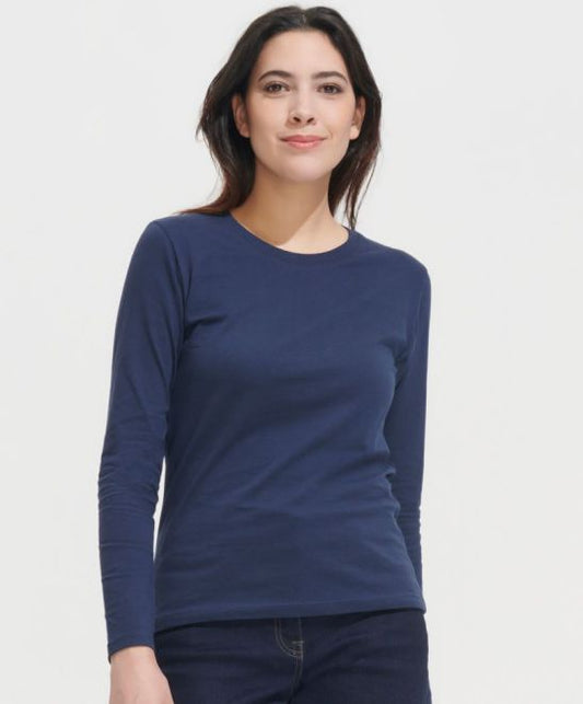 Ženska majica z dolgimi rokavi SOL'S Imperial LSL Women - glavna slika