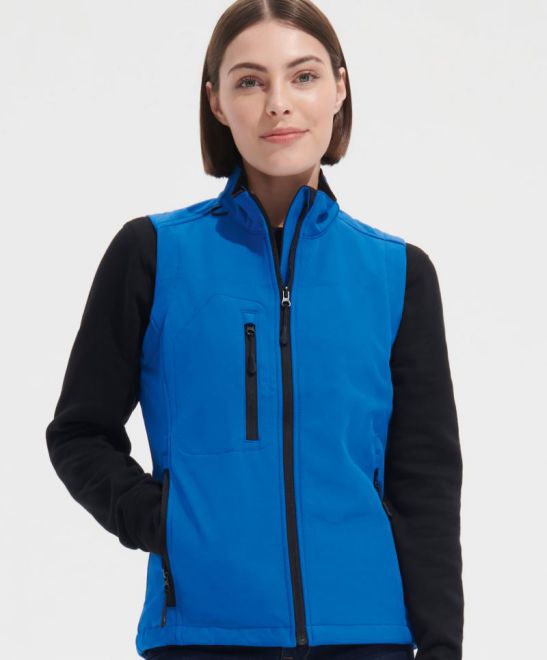 Ženski troslojni softshell telovnik SOL'S Rallye Women
