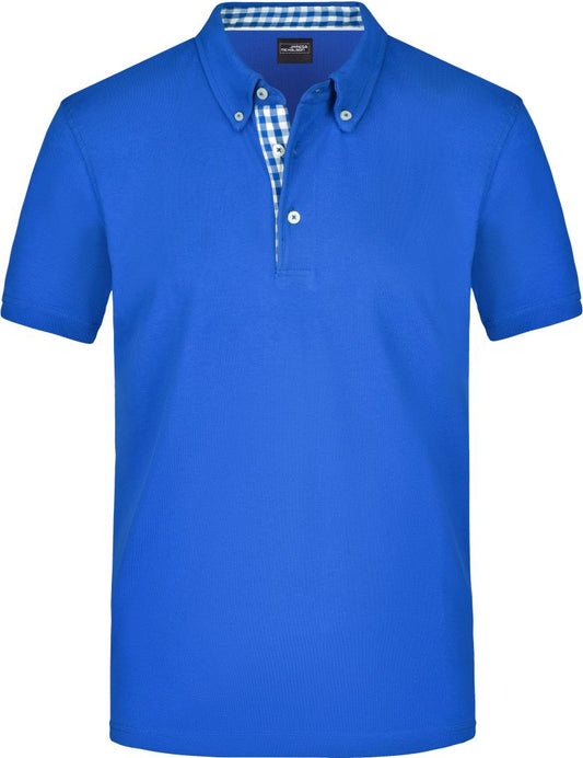 Moška piké polo majica z ovratnikom na gumbe James & Nicholson JN 964