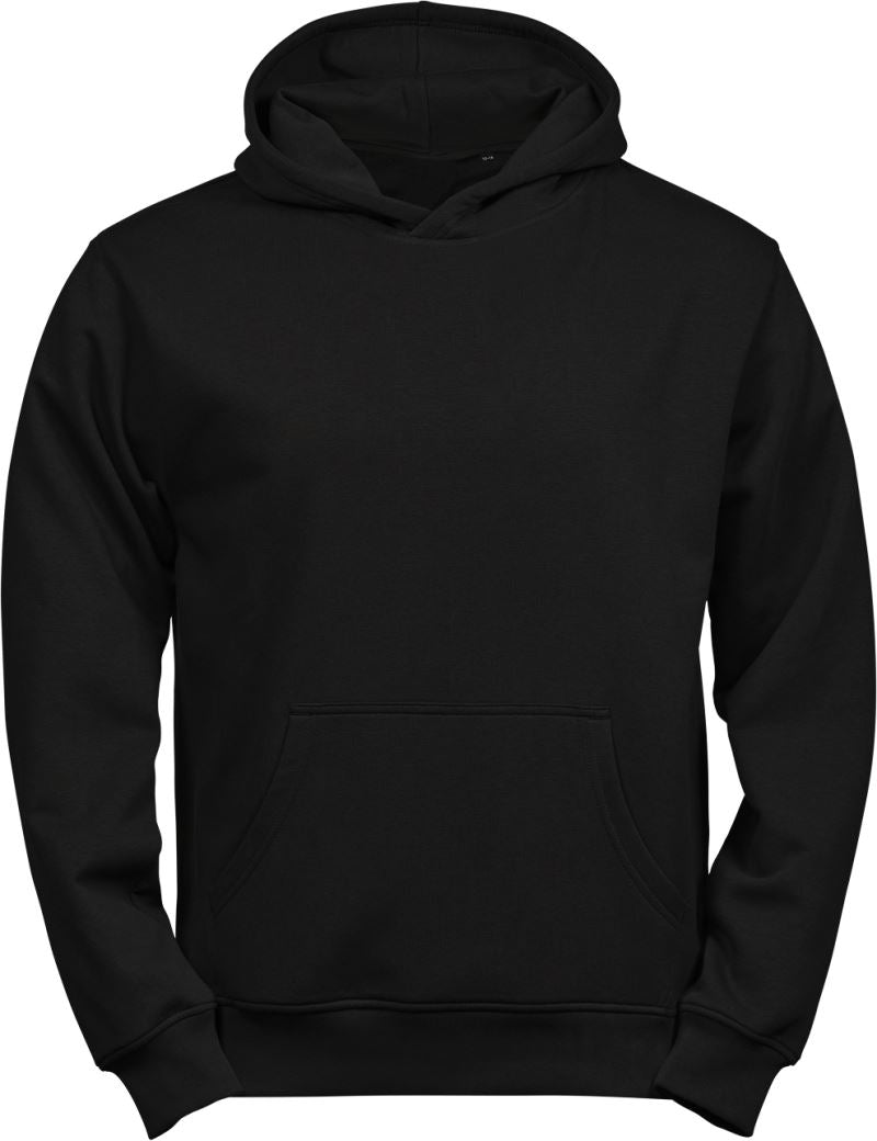 Težji otroški pulover s kapuco Tee Jays 5152B, barva Črna