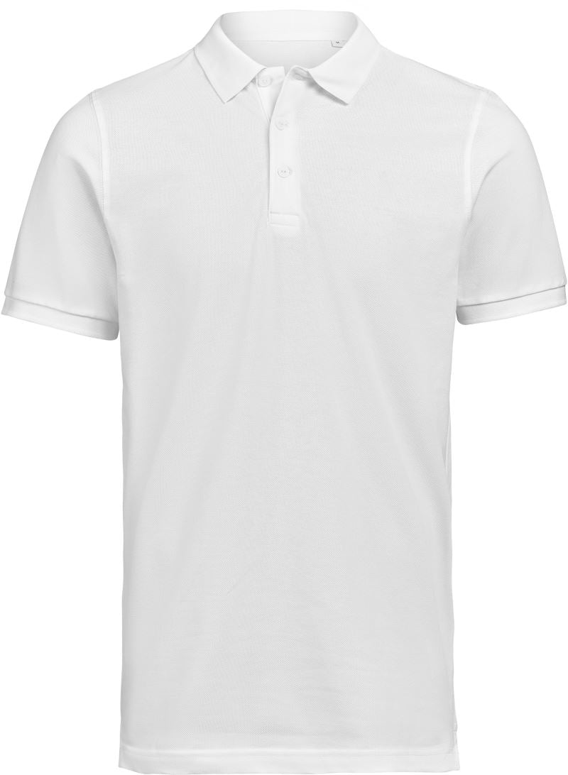 Unisex težji Unisex Piqué polo Untagged Movement – Bela